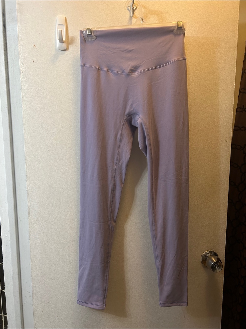 High-Waist Lilac Women's Leggings